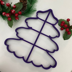 Изображение Вырубка для торта Елочка пушистая ТМ Лавка кондитера, 25 см